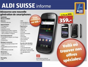 L'iPhone 4 presque deux fois plus cher que le Samsung Nexus S à mémoire équivalente! L'iPhone 4 presque deux fois plus cher que le Samsung Nexus S à mémoire équivalente!