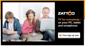 La TV selon Zattoo: moins de quatre francs...