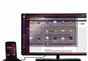 Le smartphone Android qui se transforme en PC sous Ubuntu.