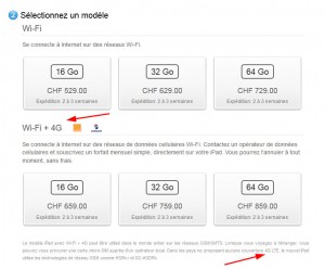 Une puce 4G qui ne marche pas en Suisse... Donc pas 4G! Une puce 4G qui ne marche pas en Suisse... Donc pas 4G!