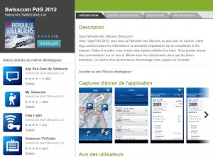 Swisscom PdG 2012 pour Android.