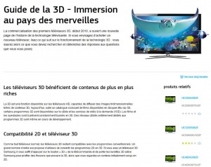TV 3D: un univers si complexe que Samsung propose un guide complet...