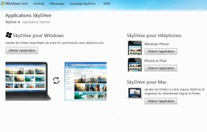 Un utilitaire SkyDrive pour PC, Mac, Windows Phone et iOS.