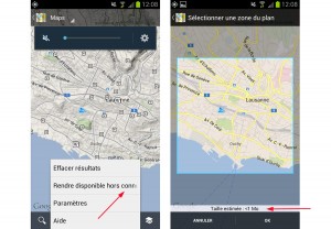 Téléchargez les cartes de Google avant de partir... Téléchargez les cartes de Google avant de partir...