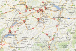 Les succursales de Digitec en Suisse. Les succursales de Digitec en Suisse.