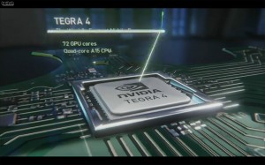 Le Tegra 4 de Nvidia: 4 puces ARM et 72 coeurs graphiques. Le Tegra 4 de Nvidia: 4 puces ARM et 72 coeurs graphiques.