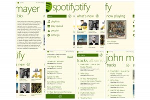 Spotify pour Windows Phone 8. Spotify pour Windows Phone 8.