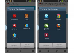 Choisir son application par défaut? Banal sur Android. Choisir son application par défaut? Banal sur Android.