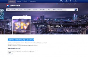 Galaxy S4 de Samsung: Swisscom organise un concours! Galaxy S4 de Samsung: Swisscom organise un concours!