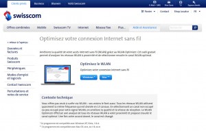 Optimisez votre wi-fi avec l'utilitaire de Swisscom. Optimisez votre wi-fi avec l'utilitaire de Swisscom.