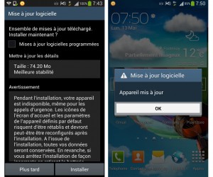 Galaxy S4: la première mise à jour est arrivée. Galaxy S4: la première mise à jour est arrivée.