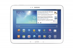 La Galaxy Tab 3 10.1 de Samsung avec processeur Intel.