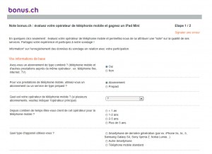 Un concours pour booster la participation à un sondage? Qu'en penser en termes de méthodologie et de qualité des résultats? Un concours pour booster la participation à un sondage? Qu'en penser en termes de méthodologie et de qualité des résultats?