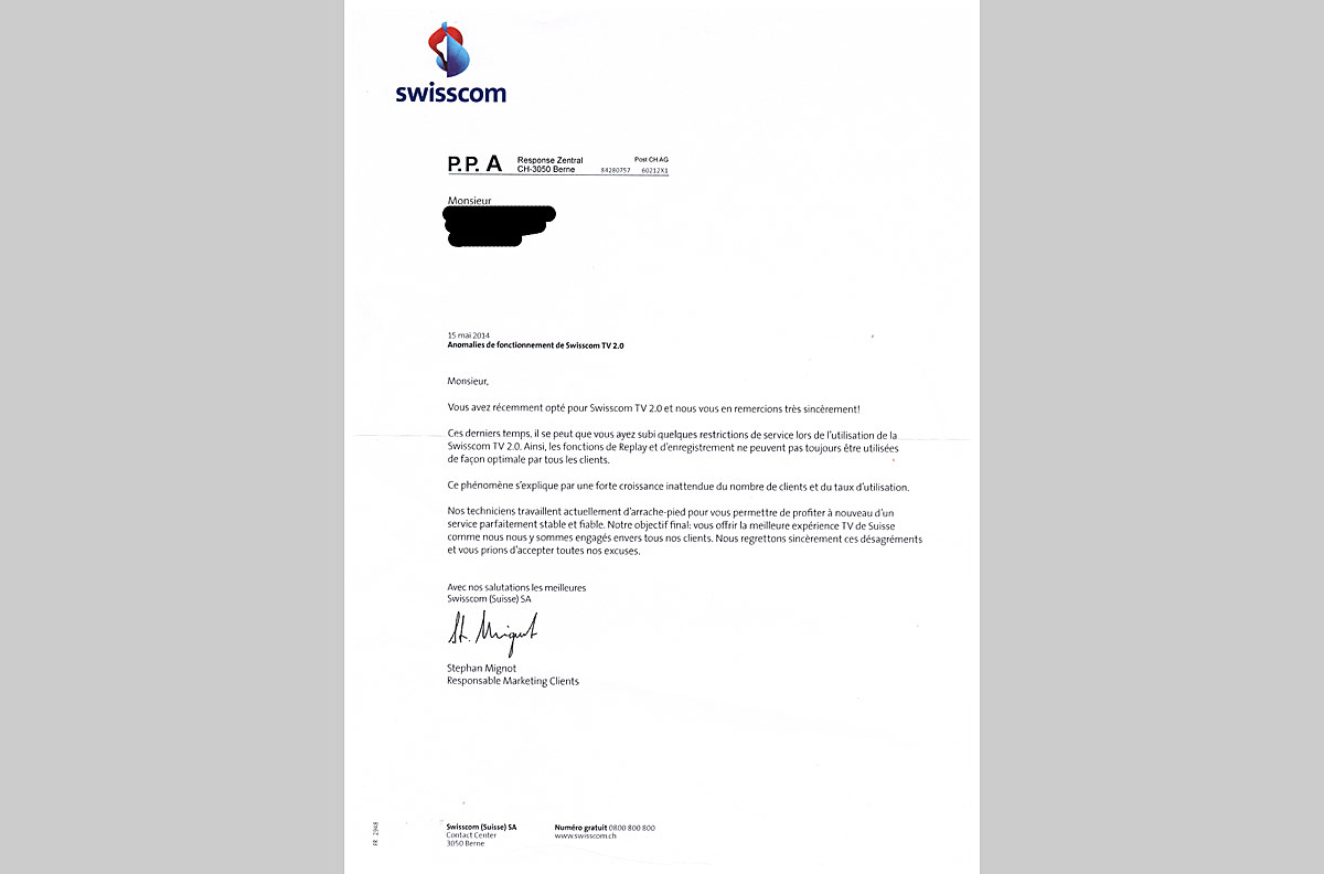 lettre remerciement apres rencontre client